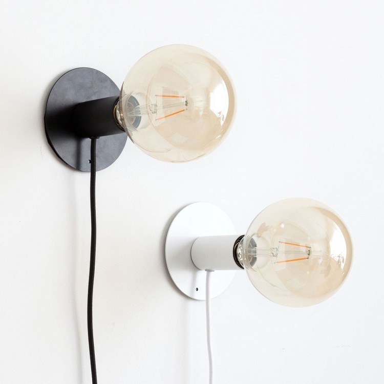 Lampe magnétique / blanc - incl. light bulb - Groovy Magnets