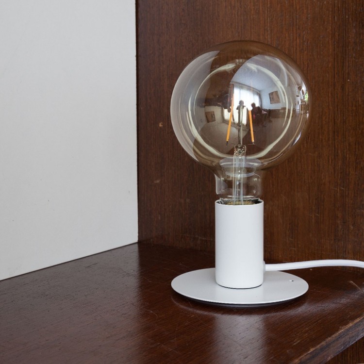 Lampe magnétique / blanc - incl. light bulb - Groovy Magnets