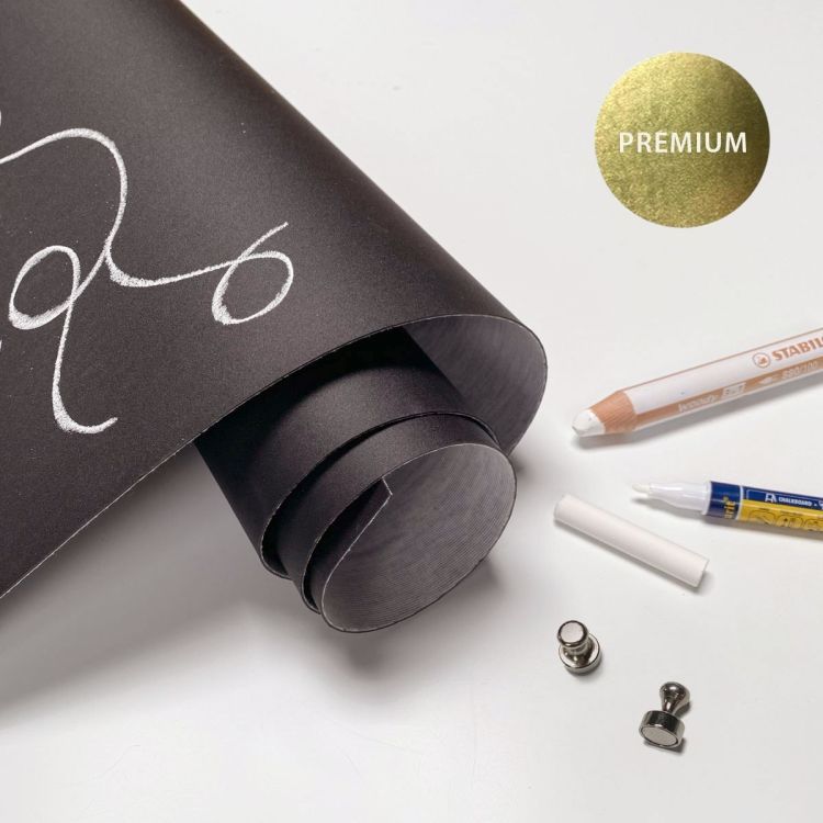 Premium krijtbord magneetbehang van Groovy Magnets: Extra sterke kleefkracht
