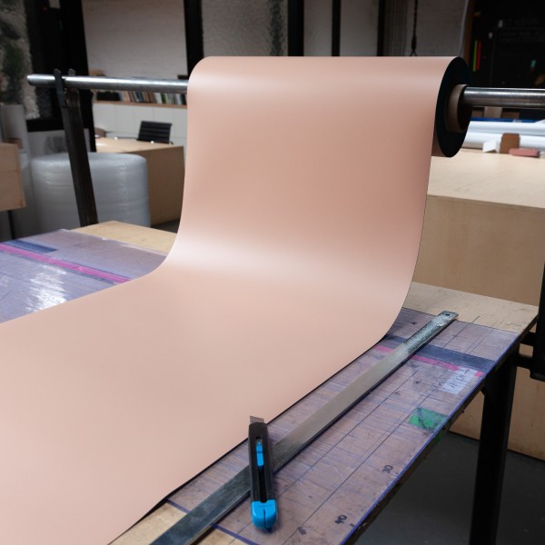 Custom cut magnetic stickers for interiors in a range of colours. Easy to apply.