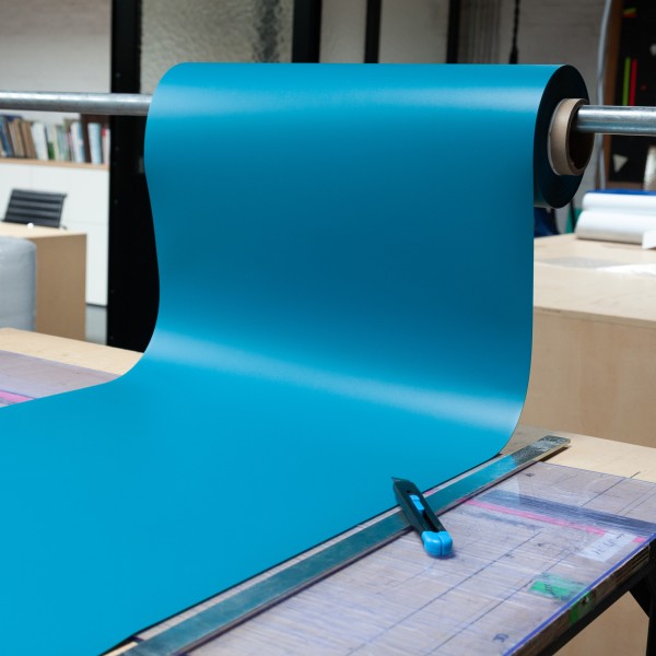 Custom cut magnetic stickers for interiors in a range of colours. Easy to apply.