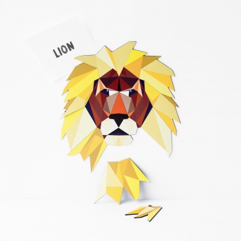 Puzzle d’aimants lion / Groovy Magnets Puzzle d’aimants lion / Groovy Magnets