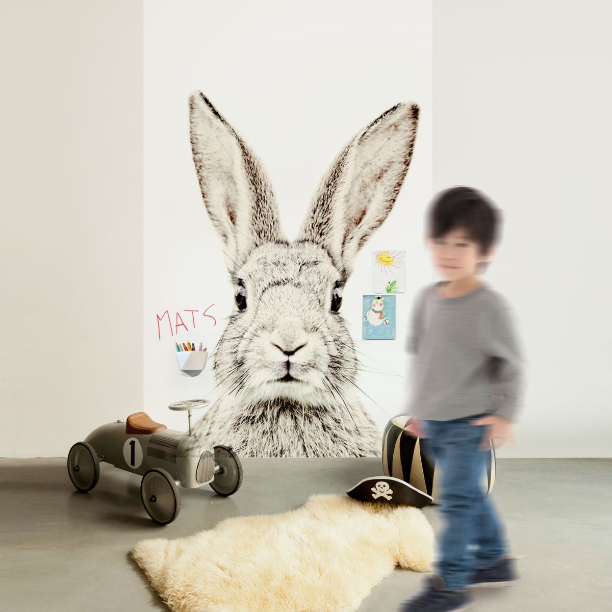 Select from our Magnetic Wall Decal Rabbit Groovy Magnets to Find the Look  at the Lower Cost