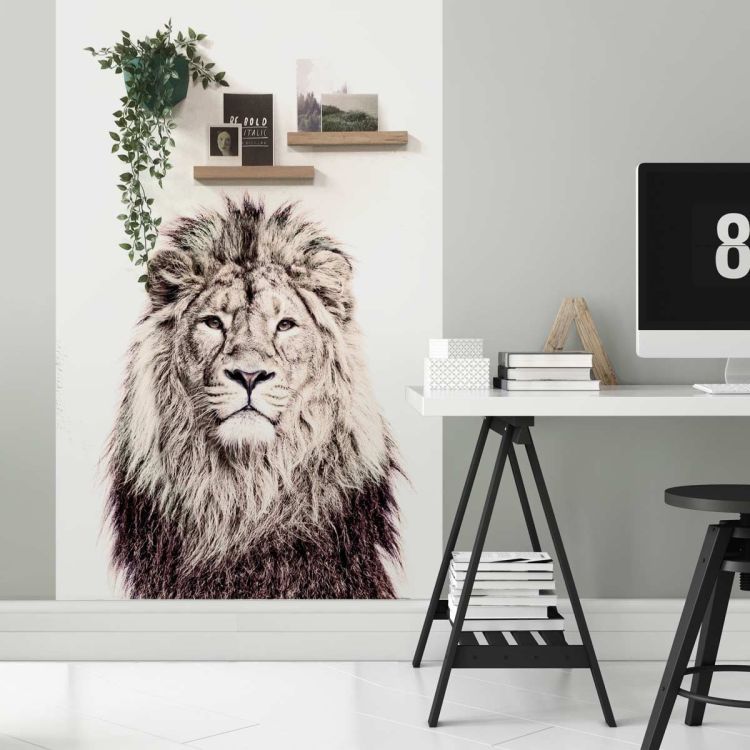 Magneetbehang dieren print: Koning Leeuw van Groovy Magnets