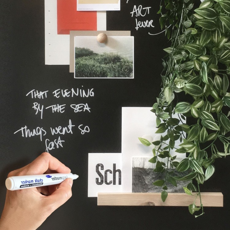 Writable magnetic wall sticker from Groovy Magnets