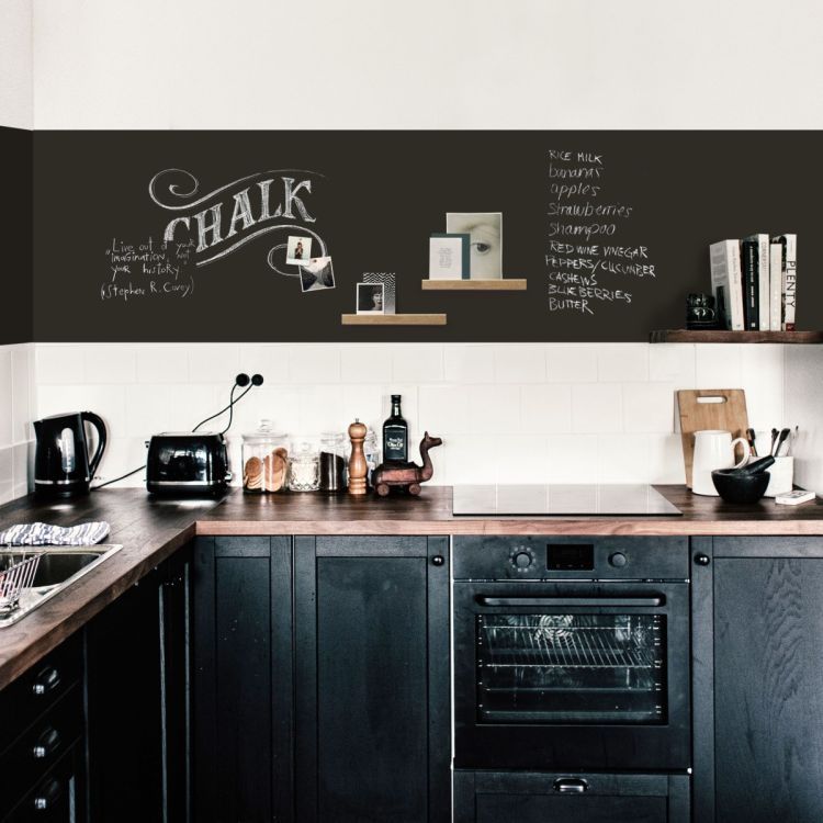 Chalkboard magnetic wallpaper Premium Pro - extra adhesive / Groovy