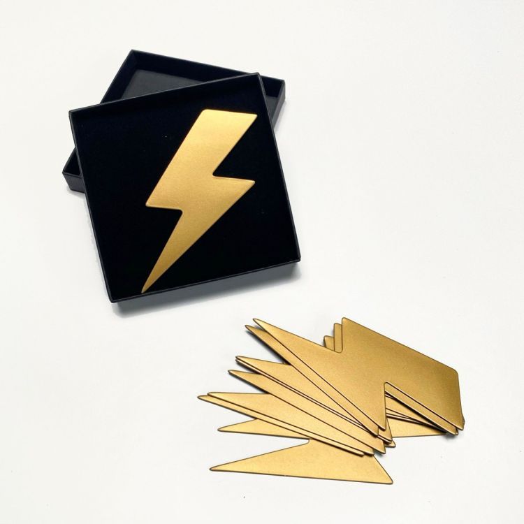 Magnet set lightning gold / Groovy Magnets