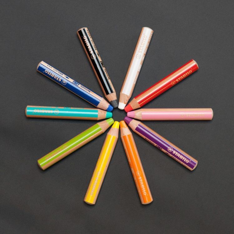 Multi-Bleistift-Set + Bleistiftspitzer