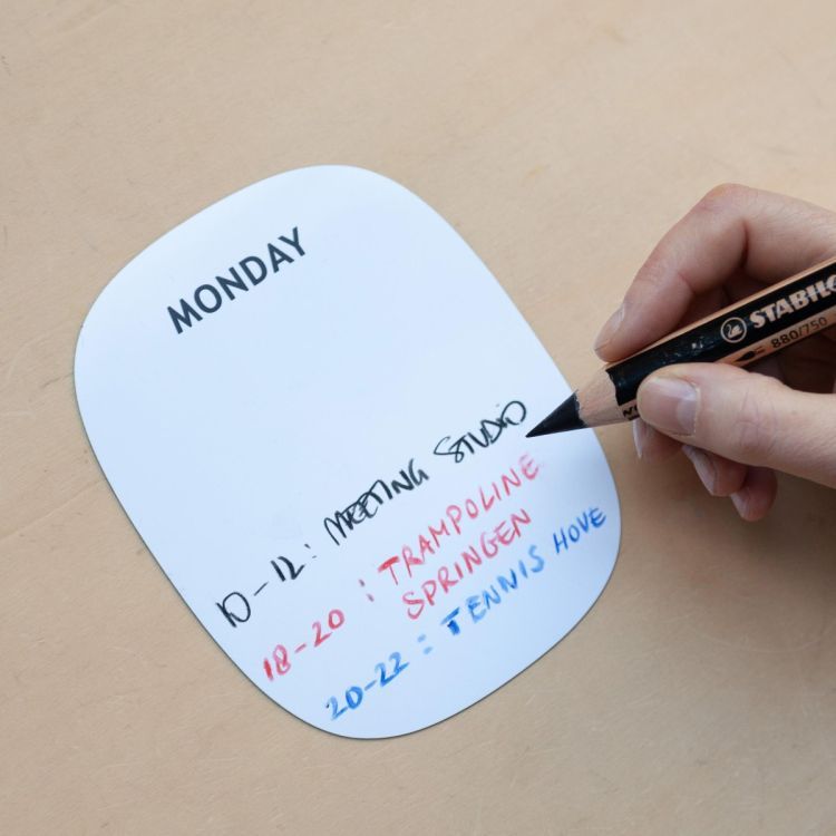 magnetische weekplanner - plan je week met deze magneet planner!
