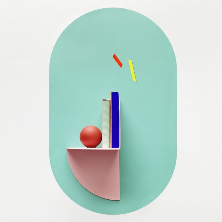 OvalMagneetsticker kleur mint van Groovy Magnets - muursticker met sterke kleefkracht