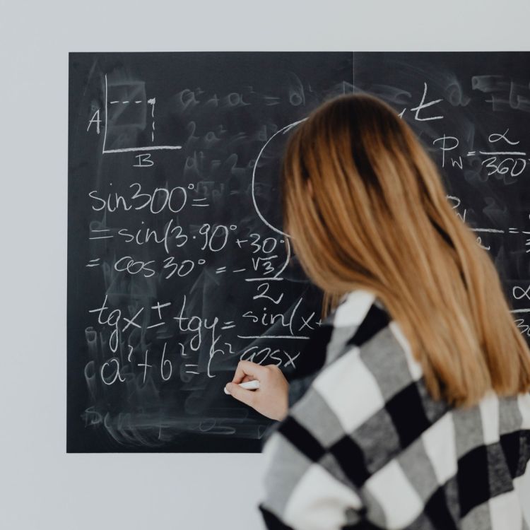 Magnetische muursticker zwart beschrijfbaar met krijtstift van Groovy Magnets