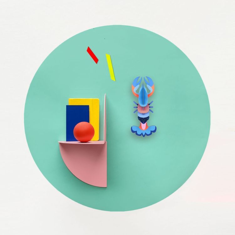 Studio Roof Wall Art X Groovy Magnets magnetic clip