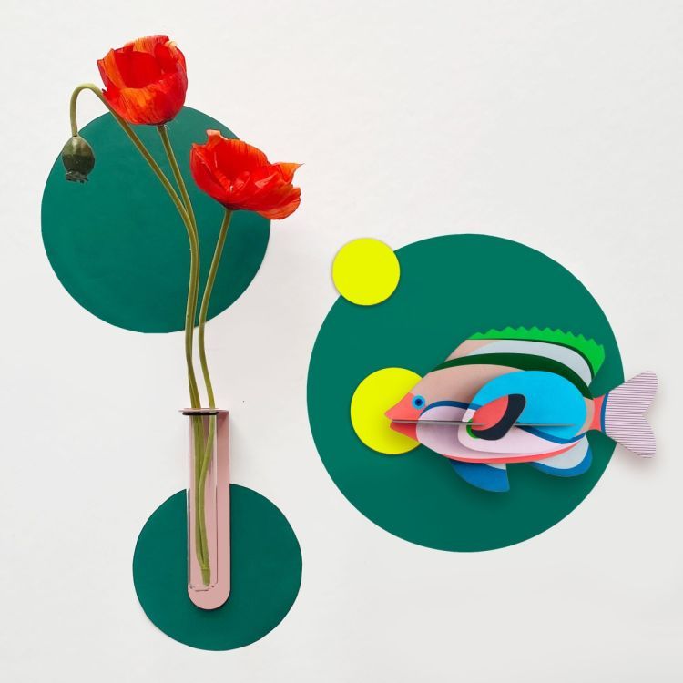 Studio Roof Wall Art X Groovy Magnets magnetic clip