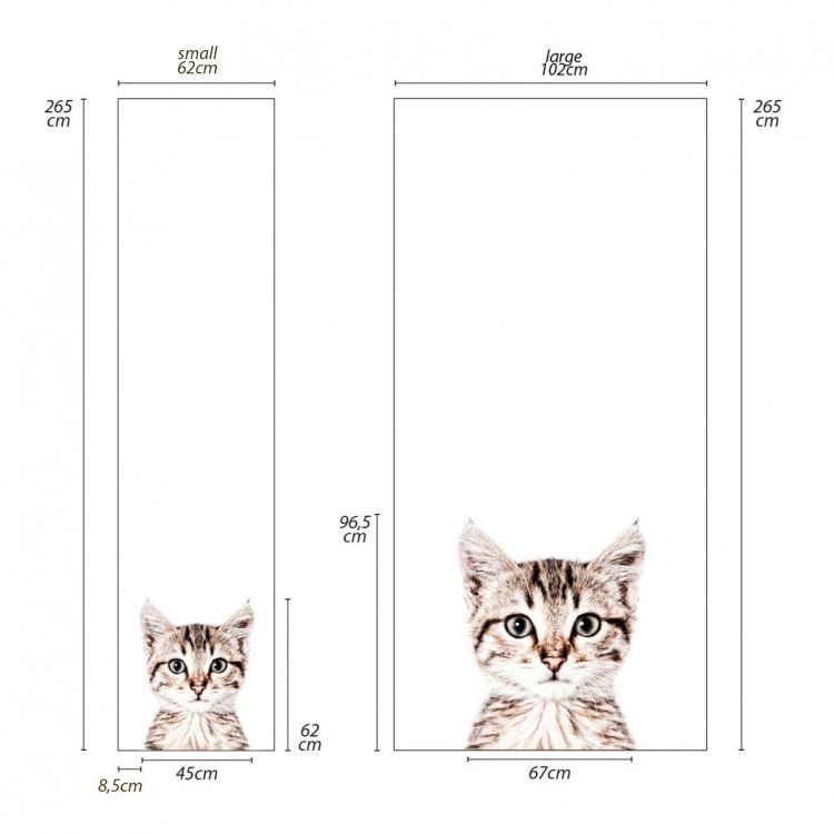 Magneetbehang parkiet van Groovy Magnets - hippe dieren print, leuke set magneten