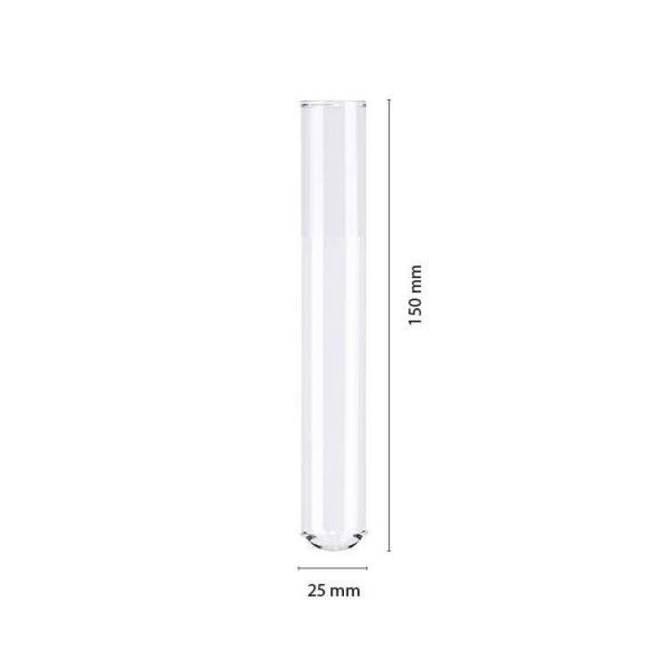 Glazen buisje 200x25mm van Groovy Magnets