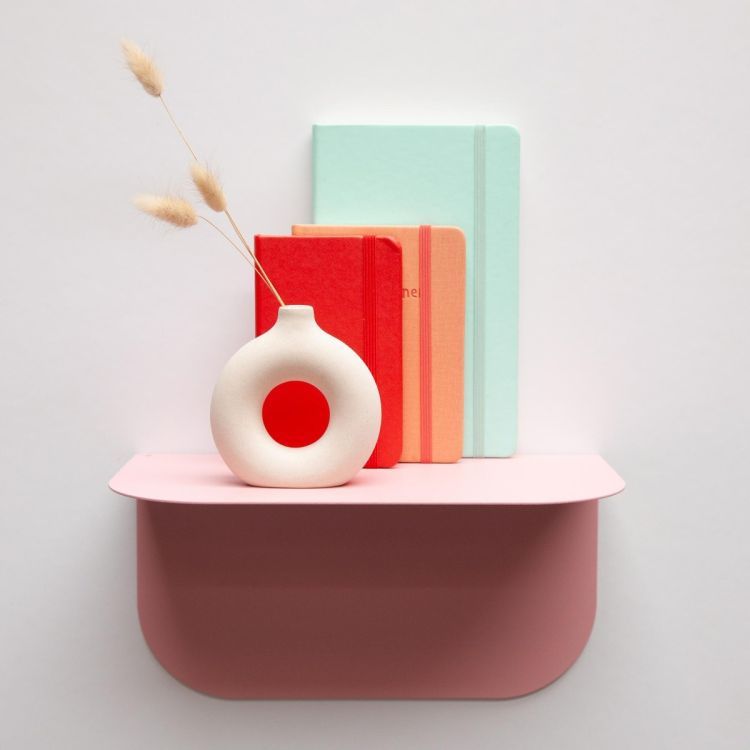 Groovy Magnets étagère magnétique en acier -  pas de trous dans le mur