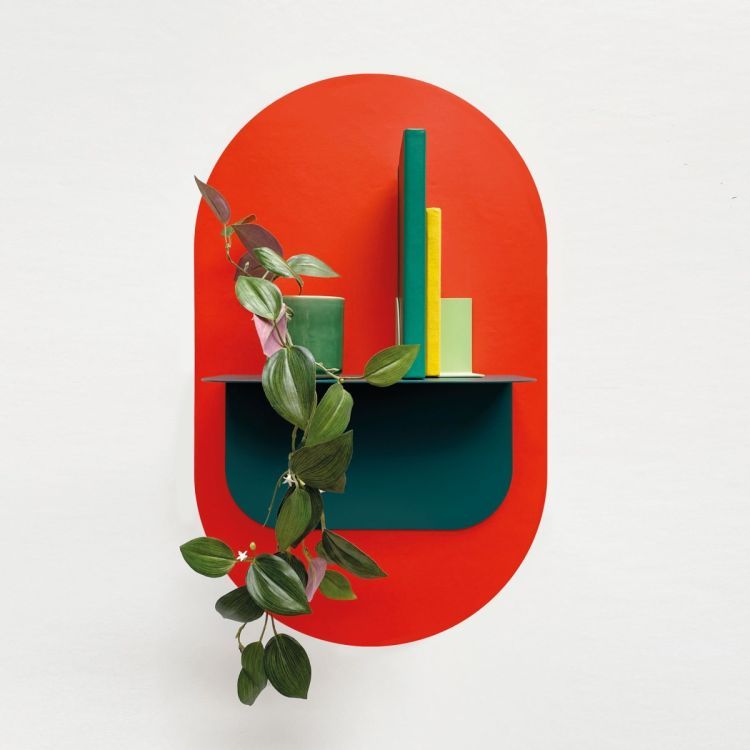 Magneetsticker met ovale vorm van Groovy Magnets - muursticker met sterke kleefkracht