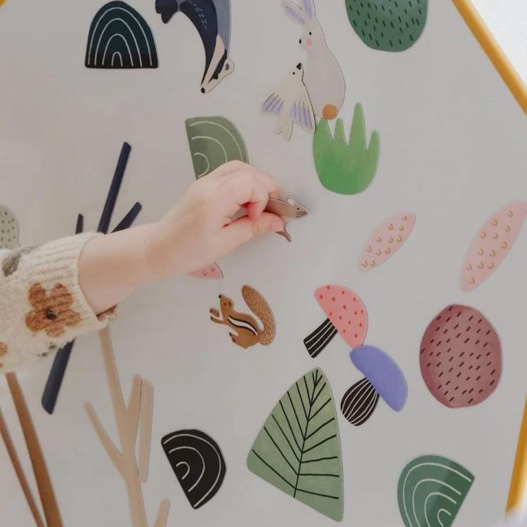Woud Magneetset voor Kinderen – 39 Magneten Vol Avontuur van Groovy Magnets