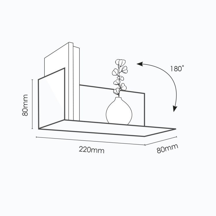 Magnetisches Stahlregal von Groovy Magnets