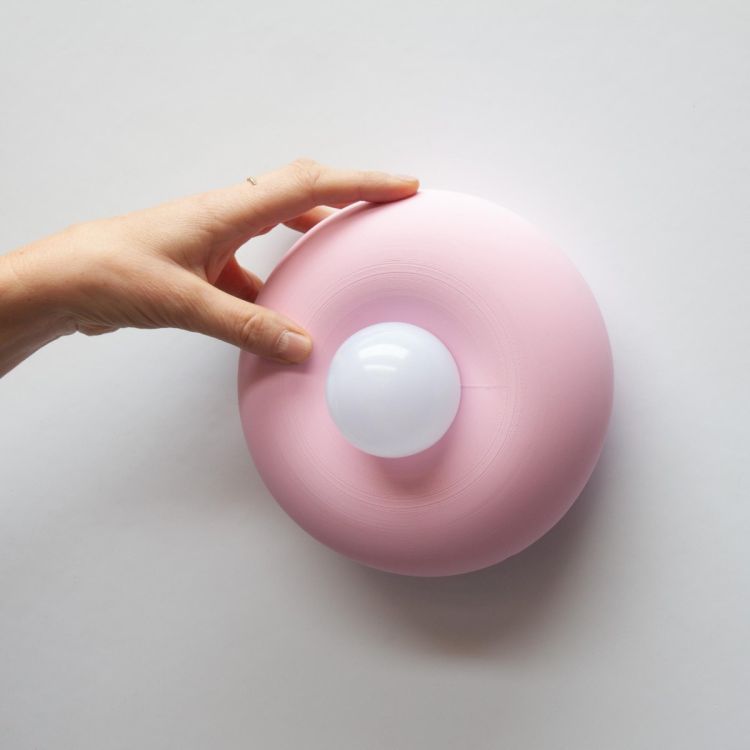 Wireless Donut Wall Lamp – Magnetic Rechargeable Lamp Without Cord from Groovy Magnets
