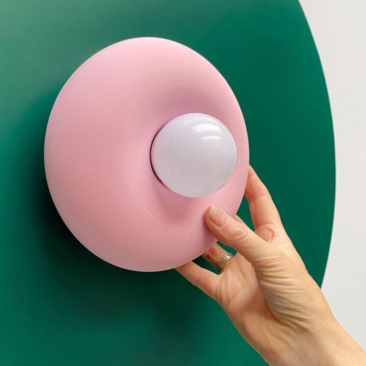 Wireless Donut Wall Lamp – Magnetic Rechargeable Lamp Without Cord from Groovy Magnets