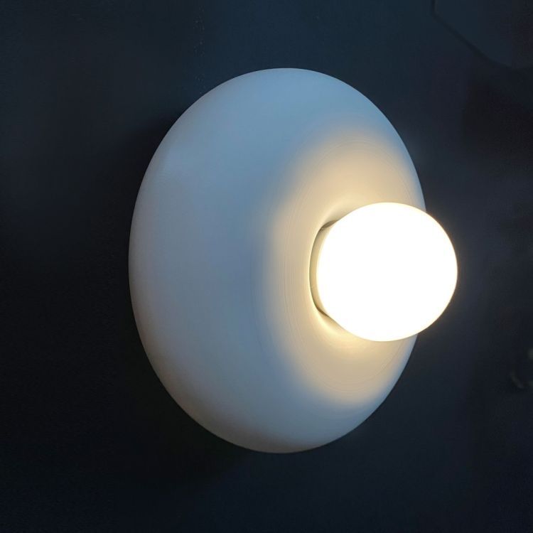 Draadloze Donut Wandlamp – Magnetische Oplaadbare lamp Zonder Snoer van Groovy Magnets