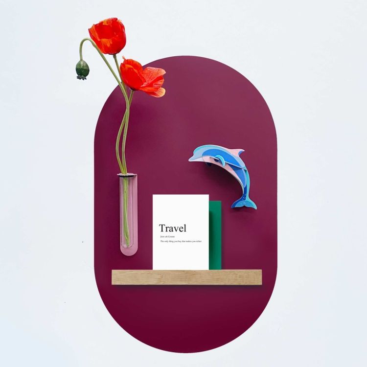 Studio Roof Wandkunst X Groovy Magnete Magnetclip