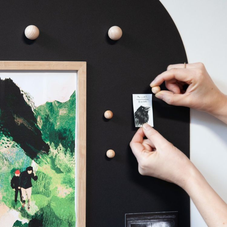 A4 Wooden magnetic frame from Groovy Magnets - for your own prints, photos, drawings