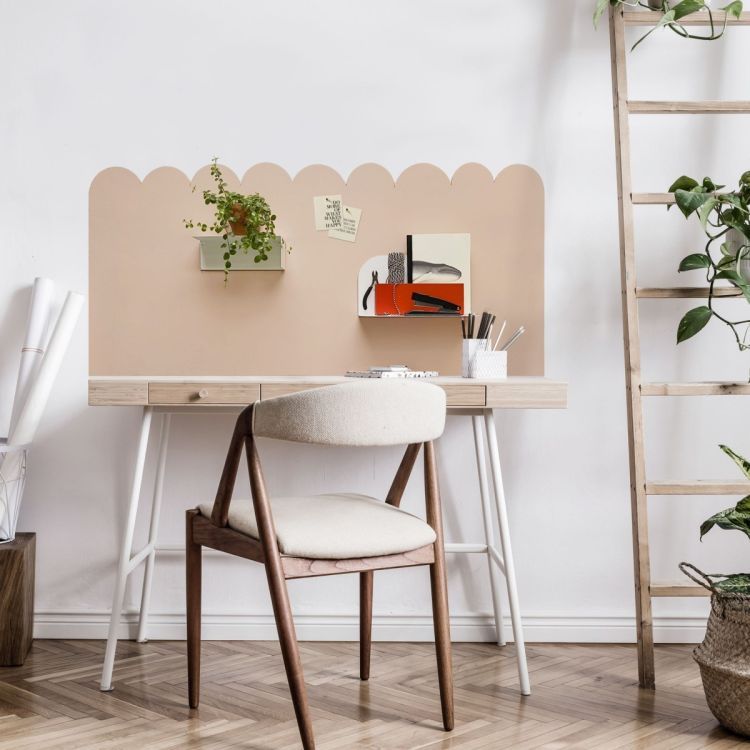 Stalen magnetische wandschap in wit van Groovy Magnets