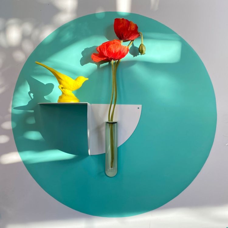 Mint, ronde magneetsticker van Groovy Magnets | magnetische muursticker