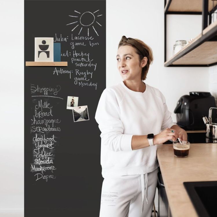 Premium krijtbord magneetbehang van Groovy Magnets: Extra sterke kleefkracht