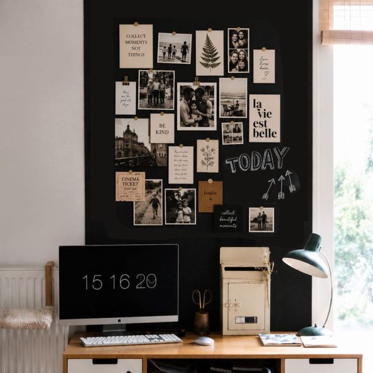 Premium krijtbord magneetbehang van Groovy Magnets: Extra sterke kleefkracht
