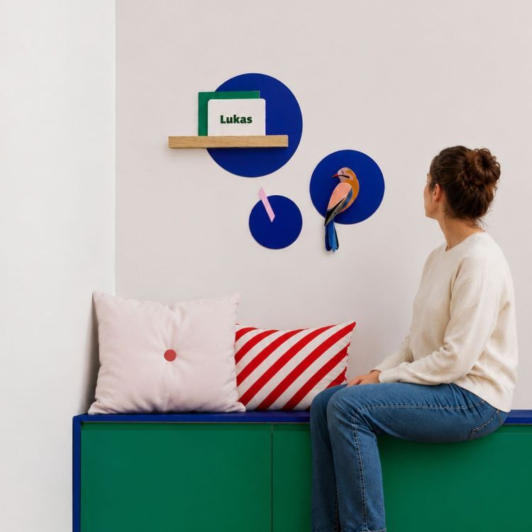 Set van 3 ronde magneetstickers met 3 verschillende diameters van Groovy Magnets