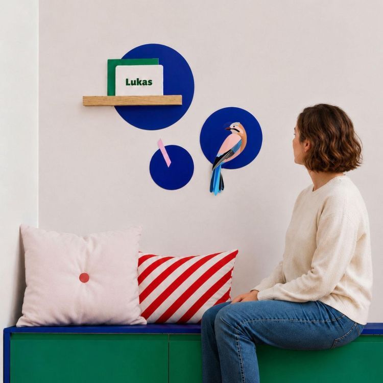 Set van 3 ronde magneetstickers met 3 verschillende diameters van Groovy Magnets