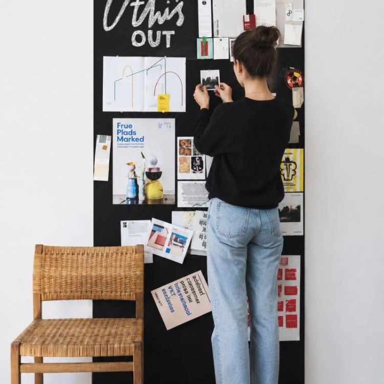 Premium krijtbord magneetbehang van Groovy Magnets: Extra sterke kleefkracht