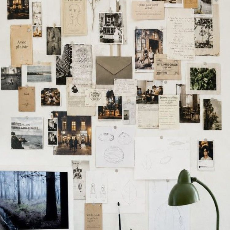 Strong, white magnetic wallpaper: suitable for magnets by Groovy Magnets