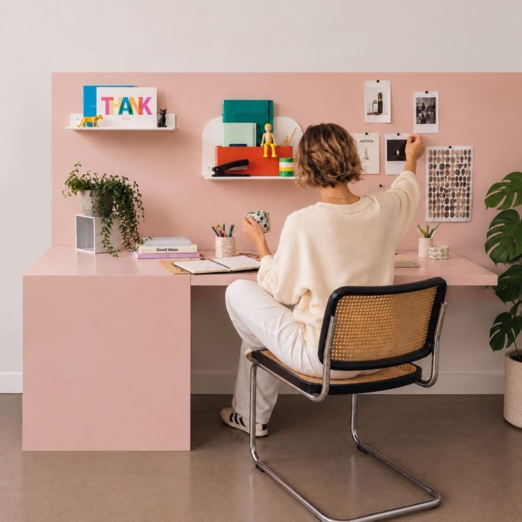 Custom cut magnetic stickers for interiors in a range of colours. Easy to apply.