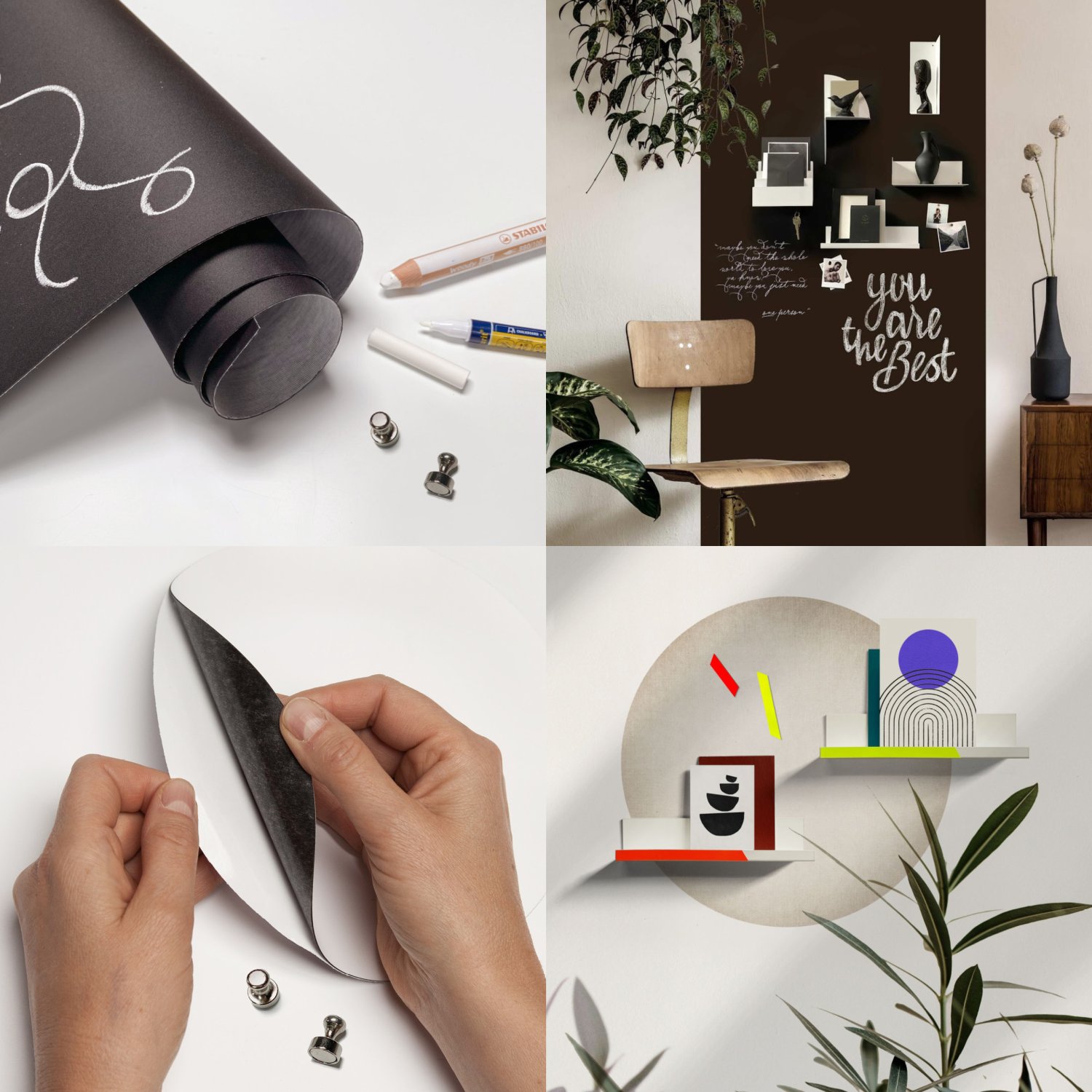 Groovy Magnets, Stylish & Personal Magnetic Walls